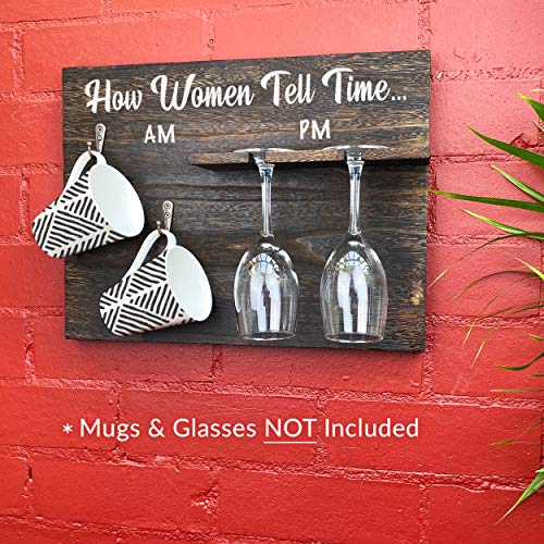 GIFTAGIRL Valentine Gifts for Women - Sarcastic But Unique Wine Gifts for Women who have Everything are Fun Christmas Gifts, will make her Laugh and Arrive Nicely Gift-Boxed. Mugs-Glasses Not Inc