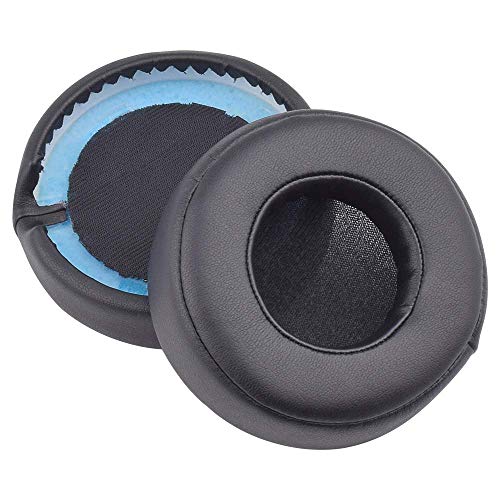 Muigiwi Replacement Ear Earpads Ear Pad Ear Cushion Cover Repair Parts Compatible with Beats by Dr Dre Pro Detox Headphones(Black)