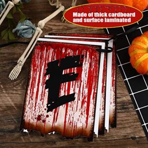 Tatuo Enter If You Dare Halloween Banner Bloody Banner Home Decor for Halloween Zombie Vampire Party Halloween Welcome Signs Porch Decorations