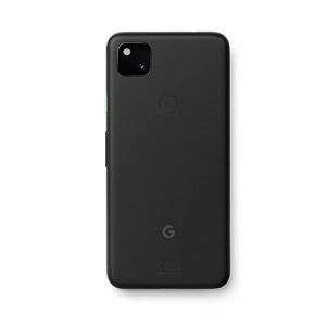 Google Pixel 4a (4G) G025N 128GB, 5.8" inch (GSM Only, No CDMA) Factory Unlocked 4G/LTE Smartphone (Just Black) - International Version