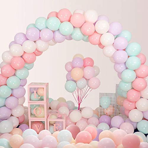 321OU Balloon Arch Kit for Different Table Sizes Include 50 Pcs Ballons Adjustable Balloon Arches Stand Birthday & Wedding & Christmas & Graduation & Party Supplies Decorations