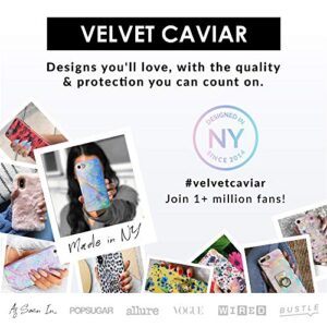 Velvet Caviar Cell Phone Ring Holder - Finger Ring & Stand - Improves Phone Grip Compatible with iPhone, Galaxy and Most Smartphones (Neon Pink Heart)