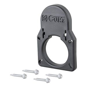 curt 55417 truck bed 7-way opening cover plate, compatible with chevrolet, gmc