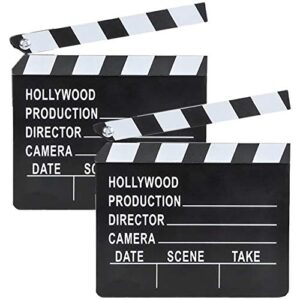 movie clapboard hollywood movie film theme party decorations, academy awards 7"x 8" (2-pack)