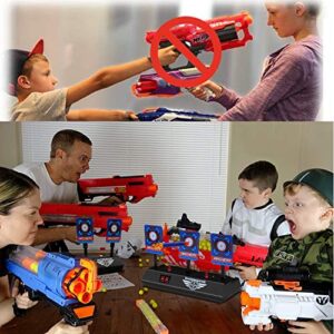 Electronic Shooting Target for Nerf Guns, Auto Reset Digital Scoring Targets for Shooting for Kids, Ideal Toys for 3 4 5 6 7 8 9 10+ Year Old Boys and Girls, Stocking Stuffers for Kids