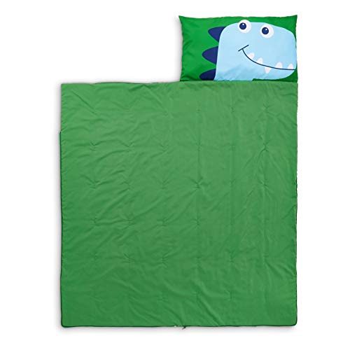 Amazon Basics Kids Ultra-Soft Light-Weight Indoor Slumber Sleeping Bag - Dinosaur