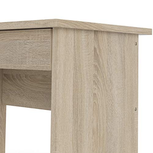 Tvilum, Oak Structure Walden Desk with 5 Drawers