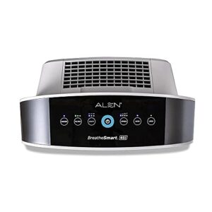 Alen BreatheSmart 45i HEPA Air Purifier With VOC/Smoke Filter, Absorbs Heavy VOCs from Cigarette and Wildfire Smoke. Captures Allergens, Dust, and Mold. Bedrooms, and other rooms up to 800 sq. ft.