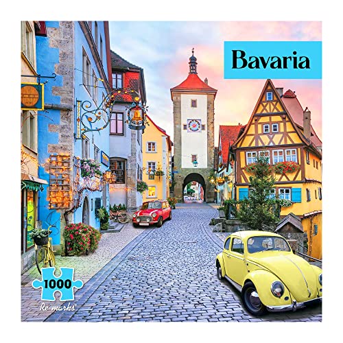 Re-marks Bavaria Photo Jigsaw Puzzle, 1000-piece Puzzle for All Ages