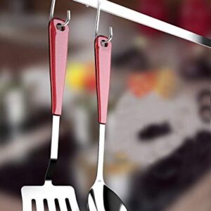 Lemonfilter 10 Pack S Shaped Hooks Stainless Steel S Hanging Hooks Heavy-Duty Hangers for Kitchen Bedroom and Office