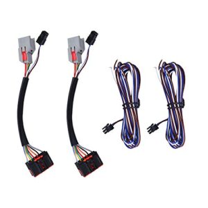 2x conversion harness adapter wiring connector 8 pin to 22 pin tow mirrors for 2015 2016 2017 2018 ford f150