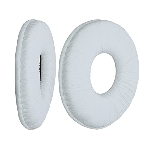 kwmobile Ear Pads Compatible with Sony MDR-ZX110 / MDR-ZX310 Earpads - 2X Replacement for Headphones - White