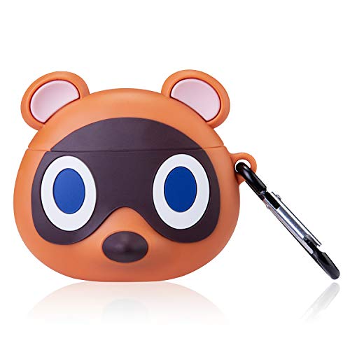 Jowhep Case for AirPod 2/1 Cartoon Design Cute Silicone Cover with Keychain Fashion Funny Soft Protective Skin for Air Pods 2&1 Girls Boys Kawaii Animal Shell Fun Cases for AirPods 1/2 Big Eye Dog