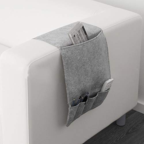 DearanswerIce Wall Closet Hanging Storage Bag Fabric Over Door Organizer Hanging Storage Pouches with 3 Pockets for Bedroom Bathroom