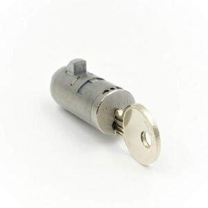 medeco high security vending cylinder and key fit standard t handle, spring bolt with 1 key (keyed alike)