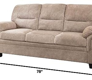 Coaster Furniture Holman Pillow Top Arm Beige Sofas 509251