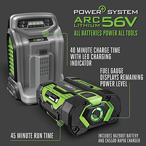 EGO Power+ LM2133 21-Inch Select Cut Lawn Mower 5.0Ah Battery and Rapid Charger Included