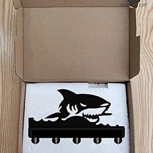 Hook with Shelf Hanger for Clothes Hanger for Coats Hats The Shallows Shark Protective Animals Great Movie Peripheral Product DIY Design Gift for Girlfriend Boyfriend Wild Life