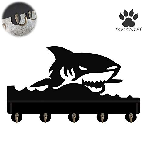 Hook with Shelf Hanger for Clothes Hanger for Coats Hats The Shallows Shark Protective Animals Great Movie Peripheral Product DIY Design Gift for Girlfriend Boyfriend Wild Life