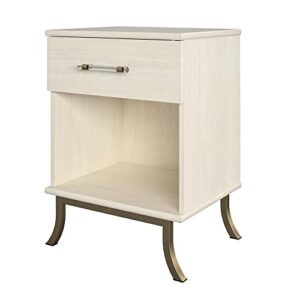 Little Seeds Monarch Hill Clementine White Nightstand, Ivory Oak