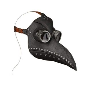 starhig halloween plague doctor mask,steampunk bird plague doctor mask long nose beak cosplay halloween party