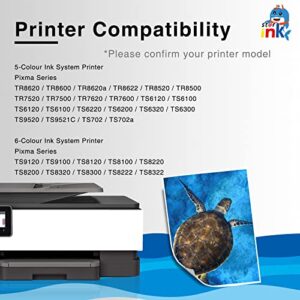 st@r ink 280XXL 281XXL Compatible Replacement for Canon 280 281 Ink Cartridges XXL for Pixma TR8620 TR8520 TR8620a TR7520 TS6320 TS6120 TS6220 TR8622 TR8622a TR8600 TR8500 Printer, 7 Packs