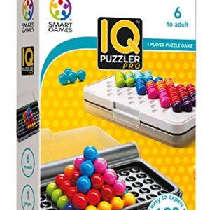 SmartGames IQ Bundles 3D Series: IQ Puzzler Pro & IQ Fit 240 Challenges for Ages 6-Adult