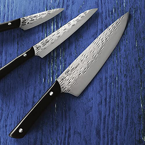 kai PRO 3 Piece Starter Knife Set, Kitchen Knife Set, Includes 8" Chef's Knife, 3.5" Paring Knife, and 6" Utility Knife, From the Makers of Shun