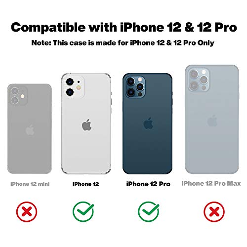 OTOFLY Soft Silicone Designed for iPhone 12/12 Pro Case,[Military Grade Drop Protection] [Anti-Scratch Microfiber Lining] Shockproof Protective Phone Case Slim Thin Cover 6.1 inch,Stone