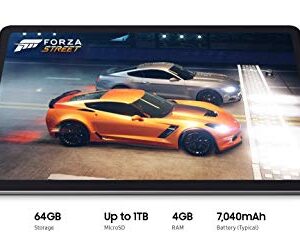 Samsung Galaxy Tab S6 Lite 10.4’’ Touchscreen (2000x1200) WiFi Tablet, Octa Core Exynos 9610 Processor, 4GB RAM, 64GB Memory, 5MP Front and 8MP Rear Camera, Bluetooth, Android 10 w/S Pen & Cover