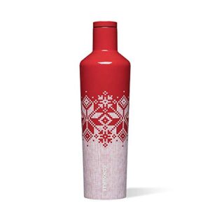 Corkcicle. Fairisle Red Canteen, 1 EA