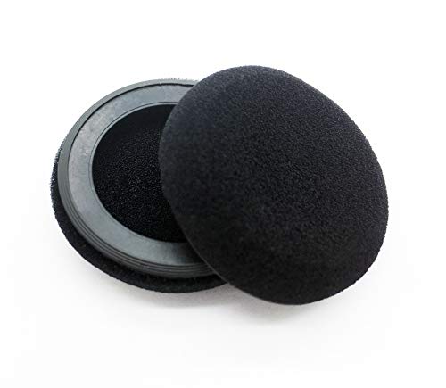 HW540 EncorePro Ear Pads by AvimaBasics | Premium Replacement Earpads Spare Foam Cushions Cover Repair Parts for Plantronics HW530 HW530D HW540D HW535USB HW545 HW545USB HW545-M Headsets (1 Pair)