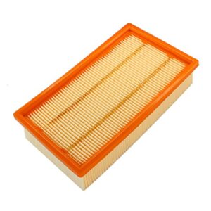 AISEN Pack of 2 Air Filter for Karcher 6.904-176.0 and 6.904-367.0 Vacuum NT 35/1 NT 45/1 NT 55/1 NT 611 ECO