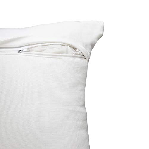 LR Home Callie Pillow, 20" x 20", Multi/White