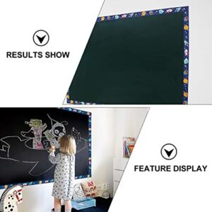 TOYANDONA 32PCS Bulletin Border Sticker Decorative Space Bulletin Border Holiday Bulletin Border Bulletin Board Decorations for Classroom School Decoration