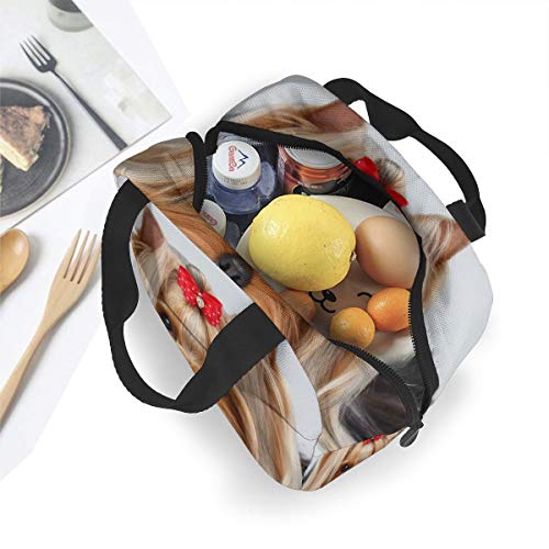 TMVFPYR Lunch Cooler Bag Women Insulated Tote Box Water-resistant Thermal Soft Liner Container for Picnic Travel Beach Fishing Work