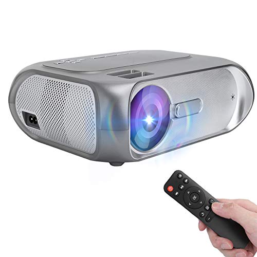 Yencoly Mini Projector, Multi‑Layer Coated Optical Lens Portable 200LM High‑Brightness 720P Projector, for Home Theater(U.S. regulations)