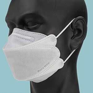 PureMSK - Made in the USA - Disposable Face Mask - Masks for Protection - White Adult Size - (10 PACK)