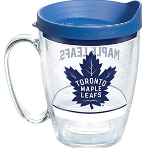 Tervis Made in USA Double Walled NHL Toronto Maple Leafs Insulated Tumbler Cup Keeps Drinks Cold & Hot, 16oz Mug, Tradition