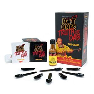 Hot Ones Wilder Games Truth or Dab The Game - Hot Sauce Included (Ages 17+)