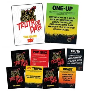 Hot Ones Wilder Games Truth or Dab The Game - Hot Sauce Included (Ages 17+)