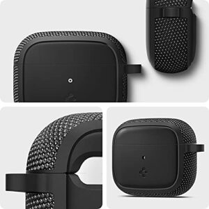 Spigen Classic Fit Designed for Airpods 3rd Generation Case with Keychain, Premium Fabric Airpods 3 Case (2021) - Black