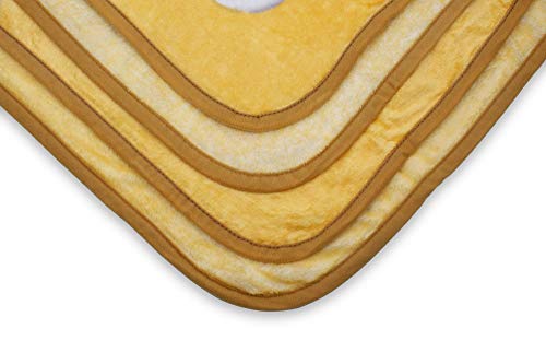 JUST FUNKY Kellogg's Pop-Tarts Pop-Tart Large Fleece Throw Blanket | Pop-Tarts Soft Blankets and Throws | Official Pop-Tarts Throw Blankets | Measures 60 x 45 Inches