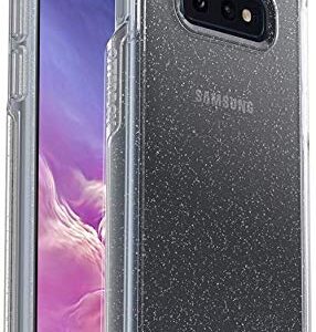 OtterBox Symmetry Clear Series Case for Galaxy S10e - Non Retail Packaging - Stardust (Silver Flake/Clear)