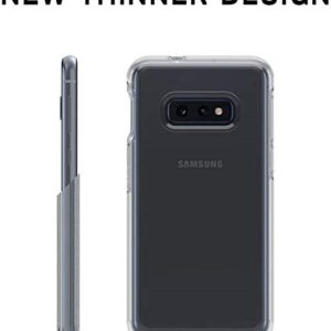 OtterBox Symmetry Clear Series Case for Galaxy S10e - Non Retail Packaging - Stardust (Silver Flake/Clear)