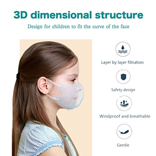 G-BOX Children's 5-Layer Disposable Particulate Respirators (25-pcs, Individually Wrapped) (Blue Panda)