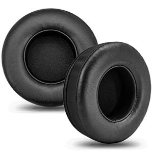 earpads compatible with virtuoso rgb wireless se gaming headset - memory foam earcups - pu ear cushions i (black)