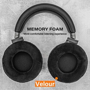 Earpads Compatible with Virtuoso RGB Wireless SE Gaming Headset - Memory Foam Earcups - Velour Ear Cushions I Black