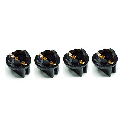 PA LED 4PCS 194 T10 #555 Pinball Machine Light Bulb Socket Twist Lock Wedge Instrument Base