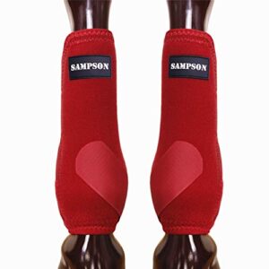 sampson horse boots,professional horse sports boots with shock-absorbing memory foam,superior protection and comfortable fit,splint boots for horses